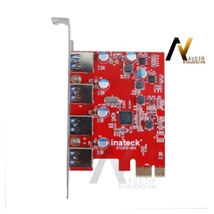 Inateck 4-Port USB 3.0 PCI-E Card for PC/Mac Pro