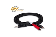 Hosa Stereo Breakout 3.5mm TRS to Dual RCA