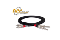 Hosa Pro Stereo Interconnect Dual REAN 1/4'' TS to RCA