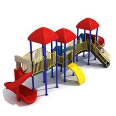 liên hoàn cầu trượt 3 khối