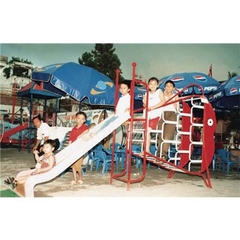 Thang leo cầu trượt hình con cá