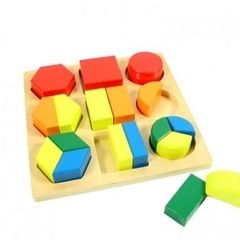 Khay đựng các miếng ghép hình học – Decompose Geometry Tray