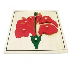 Ghép hình bông hoa – Flower puzzle