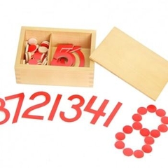 Số đếm và hạt chấm đỏ