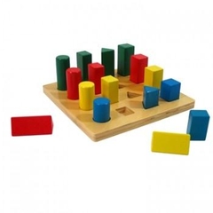 Xếp hình 4 khối hình học