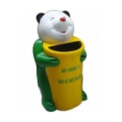 Thùng rác hình gấu