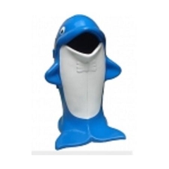 Thùng rác hình cá heo