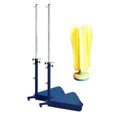 Cột và lưới đá cầu