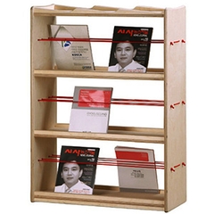 kê để sách báo