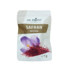 Nhụy hoa nghệ tây chuẩn Đức Safran Saffron Mr Brown Das Original 1g