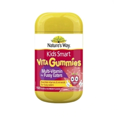 Kẹo dẻo Vita Gummies Multivitamin For Fussy Eaters cho bé biếng ăn, 60 viên