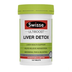 Viên Uống Hỗ Trợ Thải Độc Gan Swisse Liver Detox Úc, 120 viên