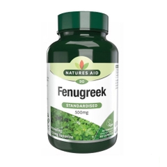 Viên Uống Lợi Sữa Fenugreek Natures Aid 500mg Của Anh, 90 viên