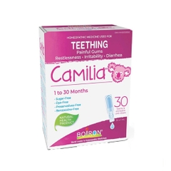 Camilia Boiron Canada - Tép uống Hỗ Trợ Giảm Đau Khi Bé Mọc Răng, 30 ống