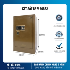 Két Sắt Nhập Khẩu Bofa BF-V60BS2 Công Nghệ Đức Khóa Điện Tử Vân Tay