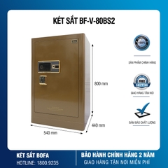 Két Sắt Nhập Khẩu Bofa BF-V80BS2 Công Nghệ Đức Khóa Điện Tử Vân Tay