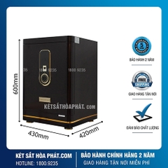 Két Sắt Thông Minh Aifeibao HK-A1/D-60-TLB Khóa Vân Tay Điện Tử Cao Cấp