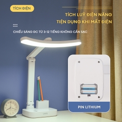 Đèn học để bàn tích điện UNIQ SOLAR E7