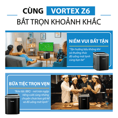 Máy Làm Đá Viên Mini Siêu Tốc Gia Đình CRENOT VORTEX Z6