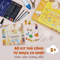 Bộ KIT nhựa co nhiệt (gồm sách hướng dẫn + dụng cụ)