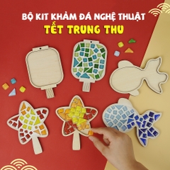 Bộ kit khảm đá nghệ thuật mosaic Trung thu