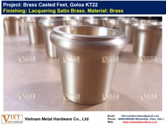 Brass Casted Feet, Goloa KT22