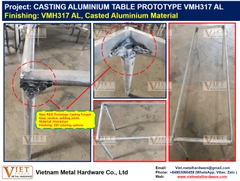 CASTING ALUMINIUM TABLE PROTOTYPE VMH317 AL