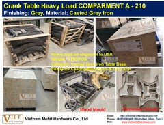 Crank Table Heavy Load COMPARMENT A - 210