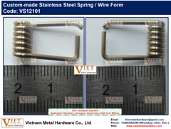 Stainless Steel Spring, Wire Form. VS12101