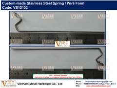 Stainless Steel Spring, Wire Form. VS12102