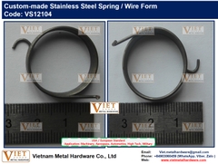Stainless Steel Spring, Wire Form. VS12104