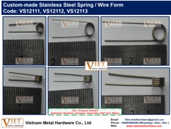 Stainless Steel Spring, Wire Form. VS12111, VS12112, VS12113