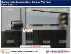 Stainless Steel Spring, Wire Form. VS12117