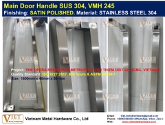Main Door Handle SUS 304, VMH 245