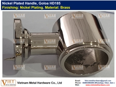 Nickel Plated Handle, Goloa HD185