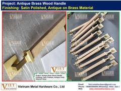 Brass Wood Handle