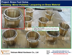 Brass Foot Goloa