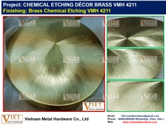 CHEMICAL ETCHING DÉCOR BRASS VMH 4211
