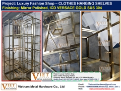 VERSACE CLOTHES HANGING SHELVES