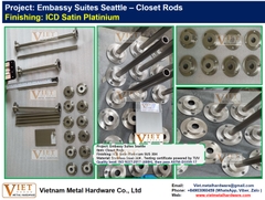 Embassy Suites Seattle - ICD Platinium Closet Rods