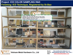 ICD COLOR SAMPLING R&D