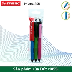 Bộ 3 Bút bi gel STABILO Palette 268 XF 0.5mm