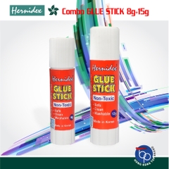 Bộ 2 hồ khô Hernidex POWER GLUE STICK 8G + 15G (HDGS815-C2)