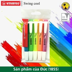 Bộ 5 Bút dạ quang STABILO swing cool (HL275-C5)