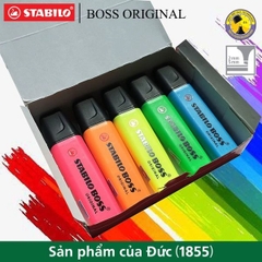 Bộ 5 Bút dạ quang STABILO BOSS ORIGINAL (HL70-C5)