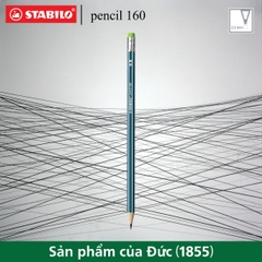 Bút chì gỗ STABILO Pencil 2160 HB (có gôm)