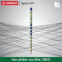 Bút chì gỗ STABILO spirit 419 2B thân tròn sọc (PC419-2B)