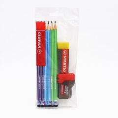 Bộ 6 bút chì gỗ STABILO Pencil 68 2B