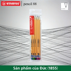 Combo bộ bút chì gỗ STABILO Pencil 2B PC88