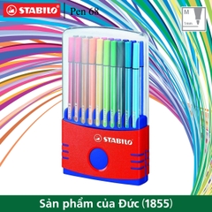 Hộp bút lông màu STABILO Pen68 1.0mm (20 màu/hộp nhựa)